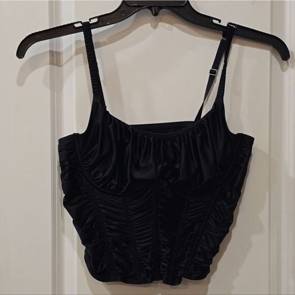 Gilly Hicks Corset Top- Black - Picture 3 of 4